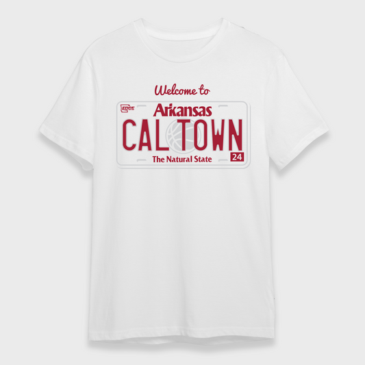"Welcome to Cal Town" Tee (White)