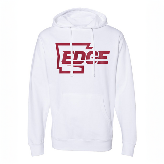 Arkansas Edge Hoodie (White)