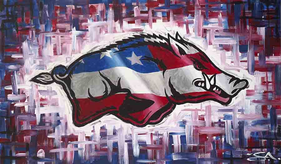 "Hog Flag" Print